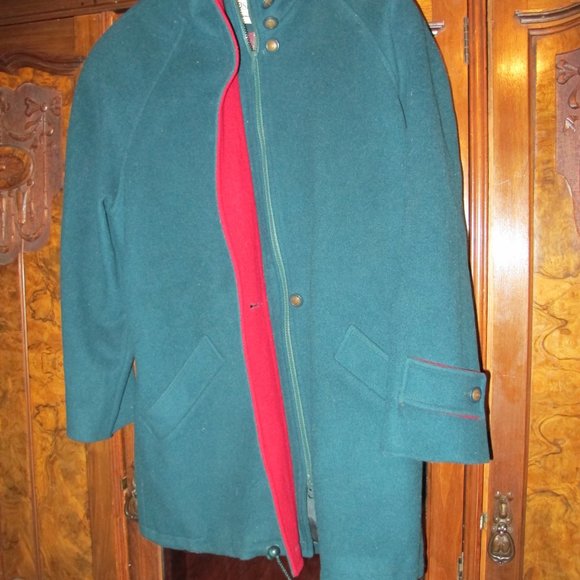 VINTAGE Mackintosh Authentic RED & Green Wool 12 - Picture 1 of 12